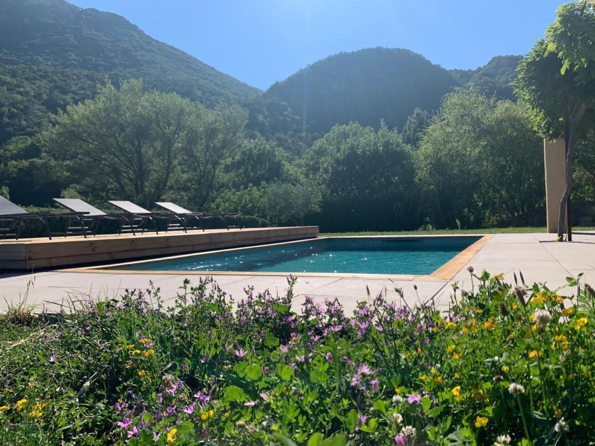 Villa Estive Des Angelettes Piscine Chauffee Sauna Saint-Ferréol-Trente