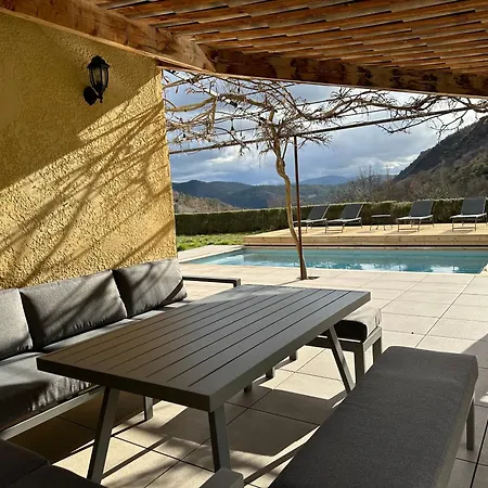 Estive des Angelettes Piscine chauffée Sauna Saint-Ferréol-Trente Exterior foto